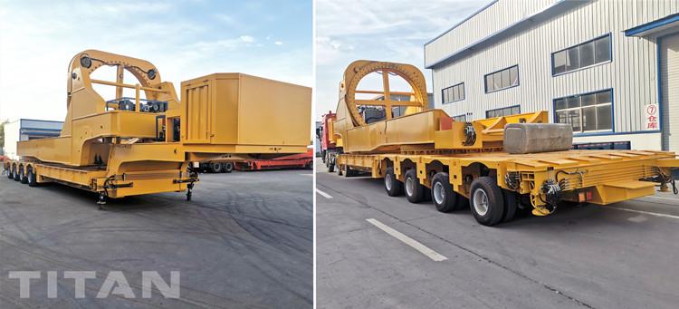 72 Meters Wind Turbine Blade Transport Trailer for Sale in Vietnam