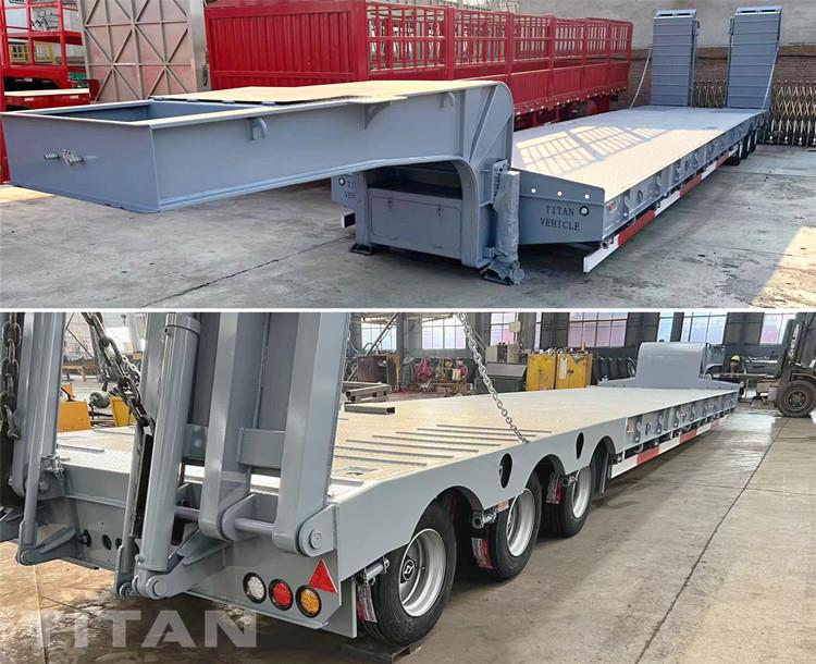 3 Axle Drop Deck Semi Trailer for Sale in Nigeria