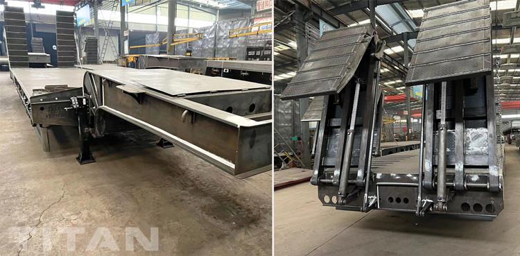 3 Axle Drop Deck Semi Trailer for Sale in Nigeria