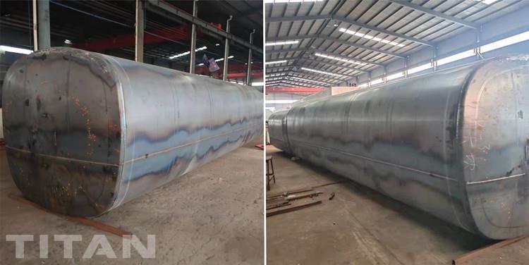Fuel Transport Semi Tanker Truck Trailer for Sale in Rwanda
