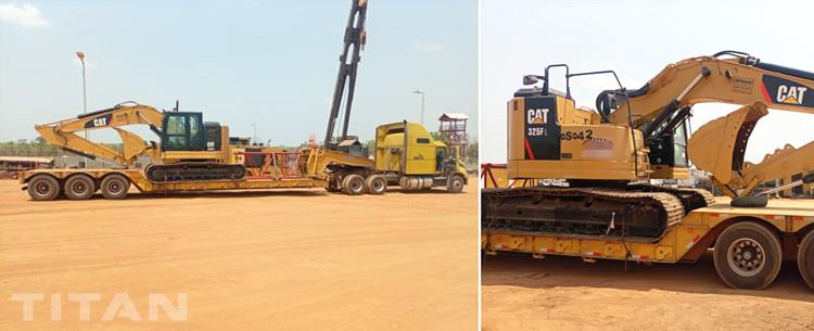 3 Axle 80 Ton Lowboy Detach Trailer for Sale in Congo