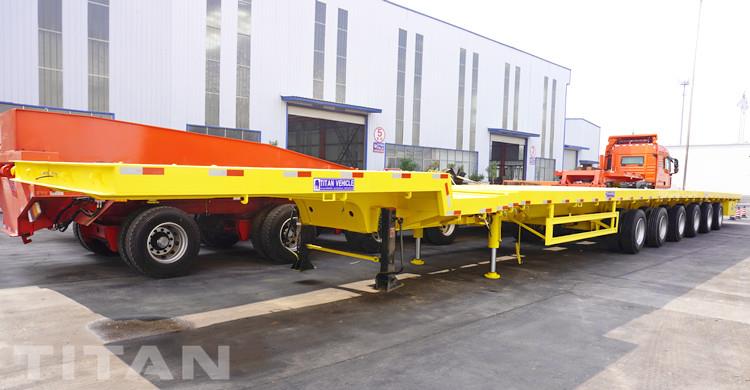 Extendable Semi Trailer for 62m Wind Blade Transport for Sale in Chile