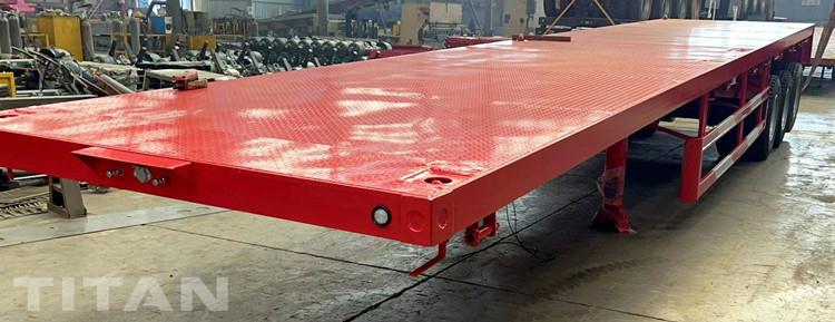 Multiple 3 Axle Truck with Flatbed Trailers for Sale in Uganda