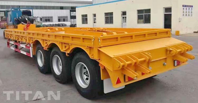 Hydraulic Winch Low Bed Truck Trailer Price in Angola