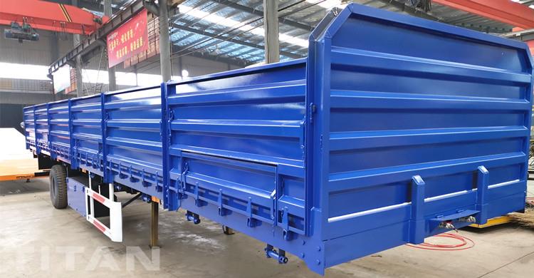 Tri Axle Trailer with Boards for Sale in Mozambique