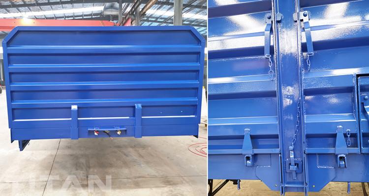 Tri Axle Trailer with Boards for Sale in Mozambique