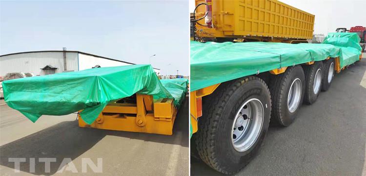 4 Axle Removable Gooseneck Lowboy Trailer for Sale in Namibia