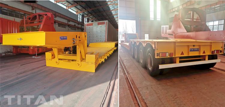 4 Axle Removable Gooseneck Lowboy Trailer for Sale in Namibia