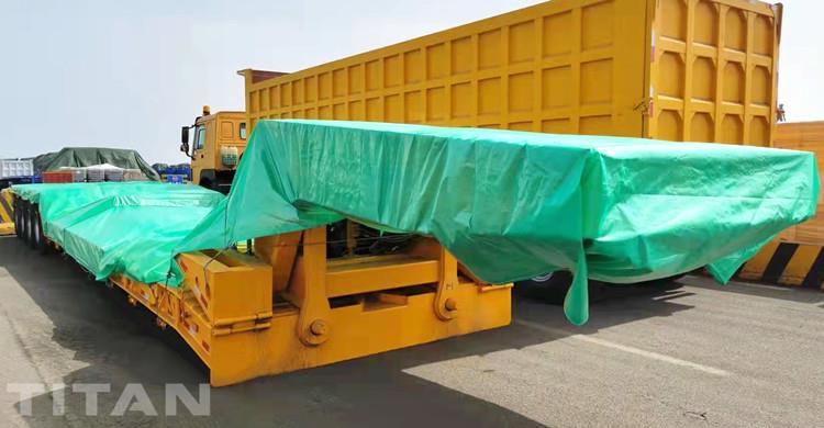 4 Axle Removable Gooseneck Lowboy Trailer for Sale in Namibia