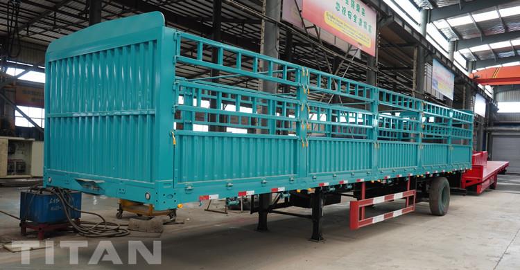 13M Fence Semi Trailer for Cargo Transport for Sale in Tanzania