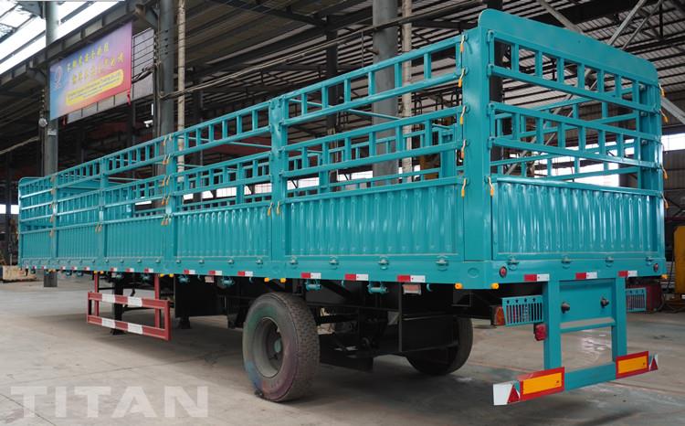 13M Fence Semi Trailer for Cargo Transport for Sale in Tanzania