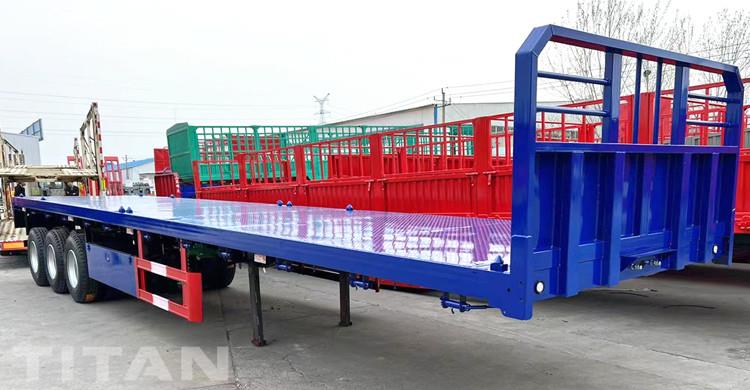 40 Ft Shipping Container Flatbed Trailer for Sale in Burundi