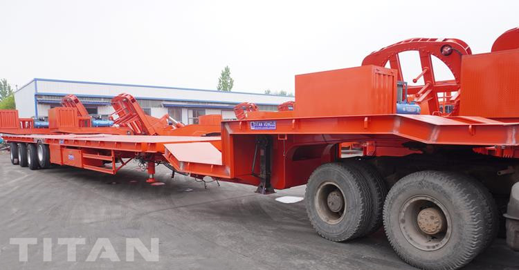 56m Extendable Windmill Blade Trailer for Sale in Kazakhstan