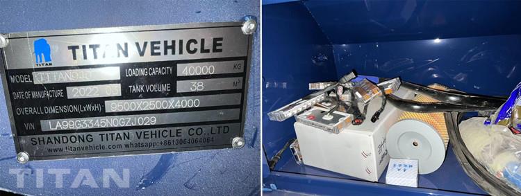 Tri Axle Dry Bulk Cement Tanker Trailer for Sale in Ghana