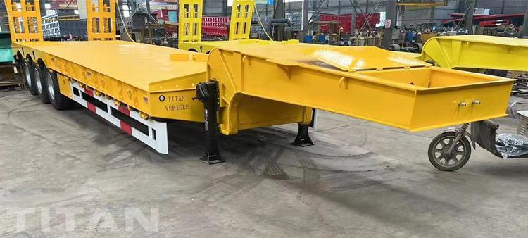 4 Axle 100 Ton Low Bed Trailer for Sale In Jamaica