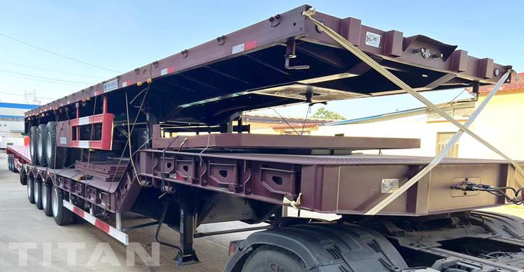 4 Axle 80 Ton Low Loader Trailer for Sale In Zimbabwe Harare