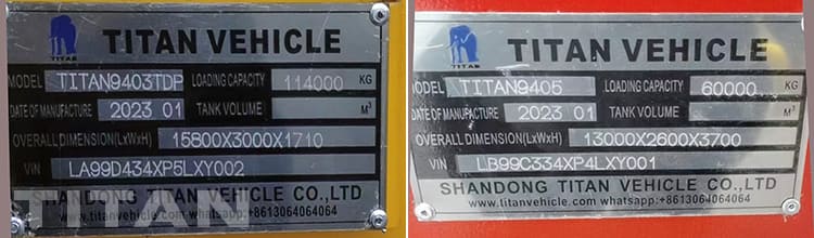 3 Axle Low Loader Semi Trailer and Tri Axle Side Wall Semi Trailer for Sale in Mozambique Beira