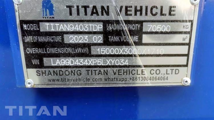 Tri Axle 70 Ton Excavator Trailer Low Loader for Sale in Zambia