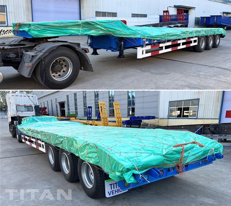 Tri Axle Low Bed Trailer for Sale in Kenya