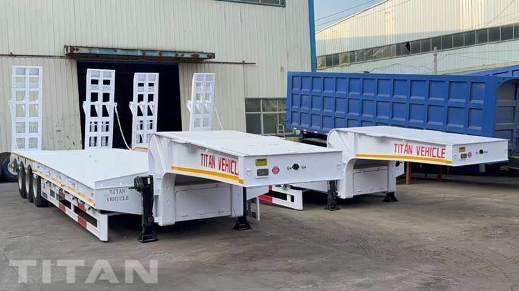 Tri Axle Low Loader Trailer for Sale in Bahrain