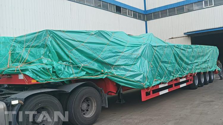 4 Axle Semi Low Bed Trailer for Sale in Ghana