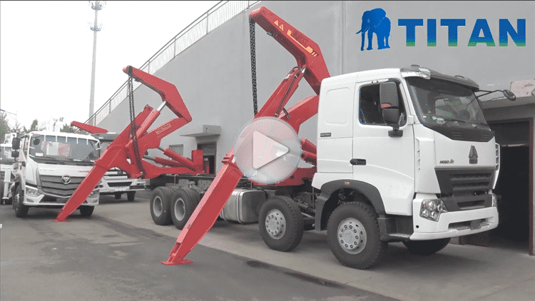 Howo A7 Sidelifter trailer truck