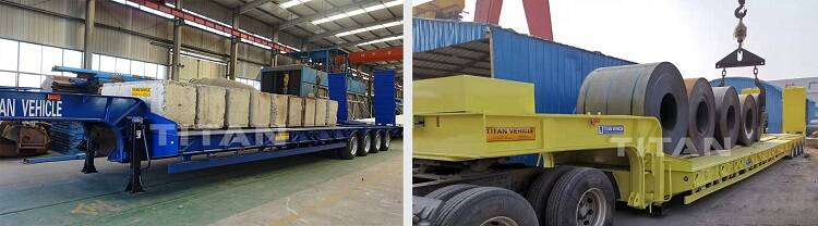 Used Semi Lowbed Trailer Price | Low Loader Trailer for Sale
