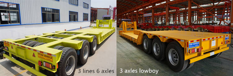 Used rgn gooseneck Lowboy trailers for sale near me-TITAN Vehicle