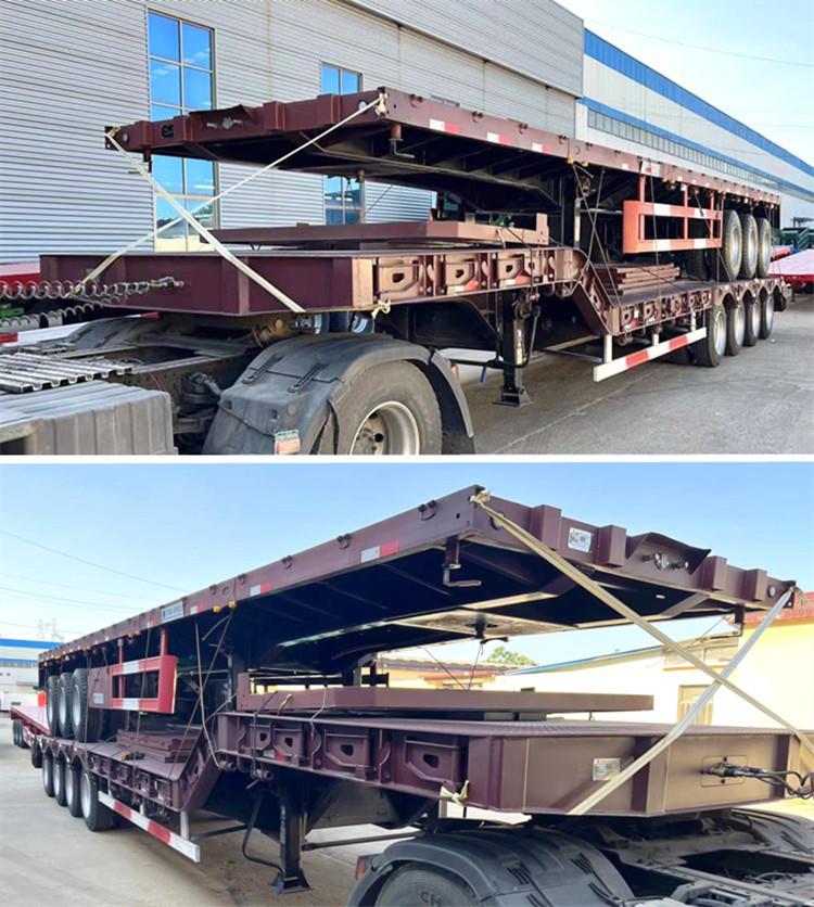 Lowbed Trailer in Zambia for the Transport of Higher Loads
