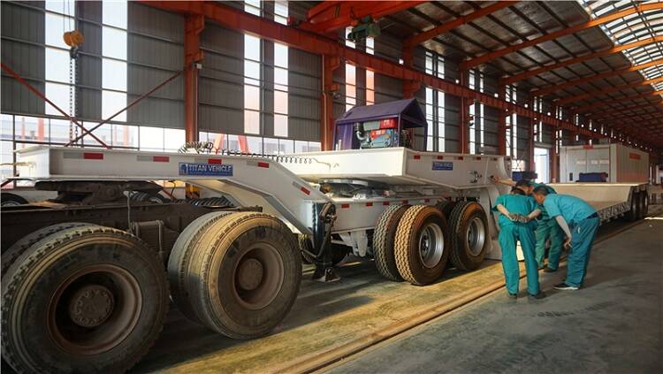 Split Gooseneck Lowboy Dolly Trailer