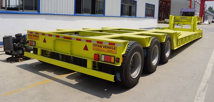 3lines 6 axles oilfield trailers for sale