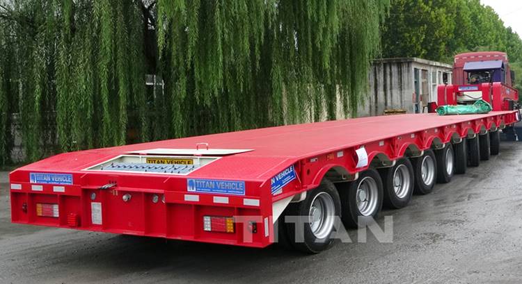 Stretch Extendable Windmill Low Bed Trailer