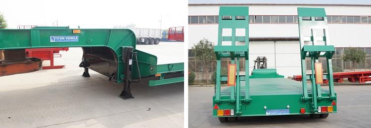 China Low Bed Truck - 6 Axle 60Ton Lowbed Trailer Price