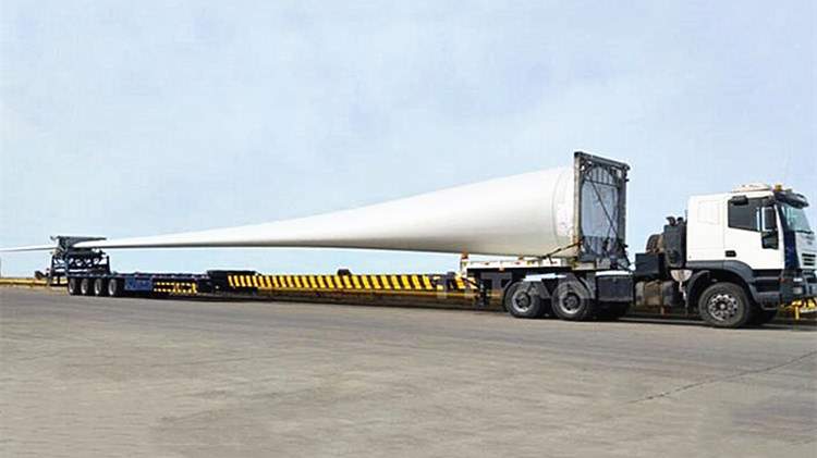 56M Windmill Transport Trailer for Sale in Hai Phong Vietnam