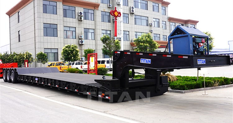 3 Axle Detachable Gooseneck Trailer for Sale in Tanzania