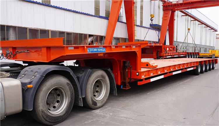 Low Bed Trailer For Sale | Heavy Duty Equipment Trailer-TITAN VEHICLE