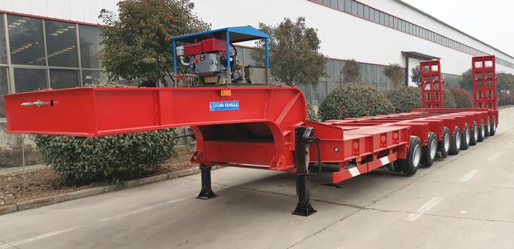 9 Axle 150 Ton Low Loader Trailer for Sale in Nigeria