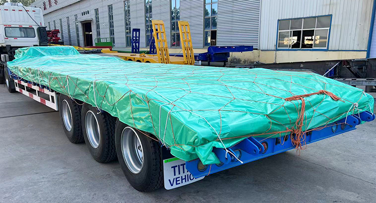 3 axle lowbed trailer