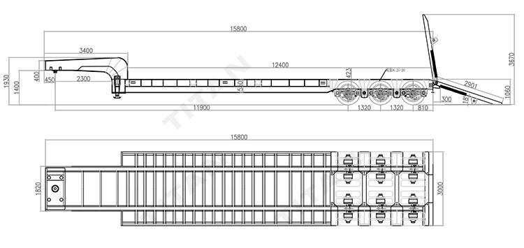 150 Ton Heavy Load Trailer for Sale in Philippines