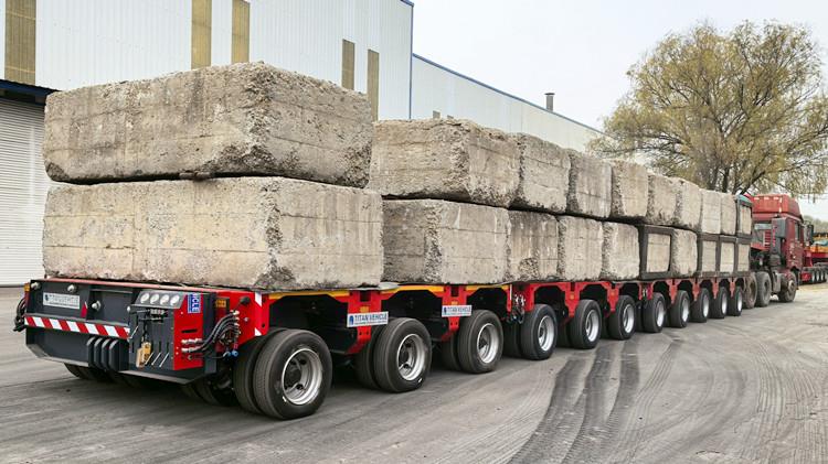 Nicolas Hydraulic Multi Axle Trailers for Sale in Nigeria