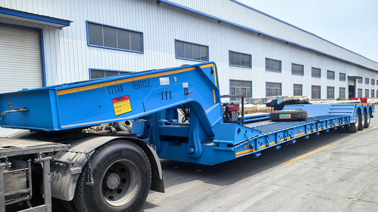 Tri Axle 100 Ton Detachable Gooseneck Trailer for Sale