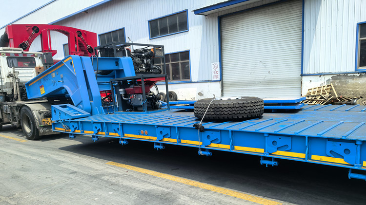 Tri Axle 100 Ton Detachable Gooseneck Trailer for Sale