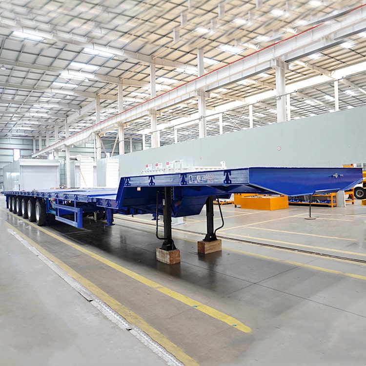 6 Axle Telescopic Blade Trailer