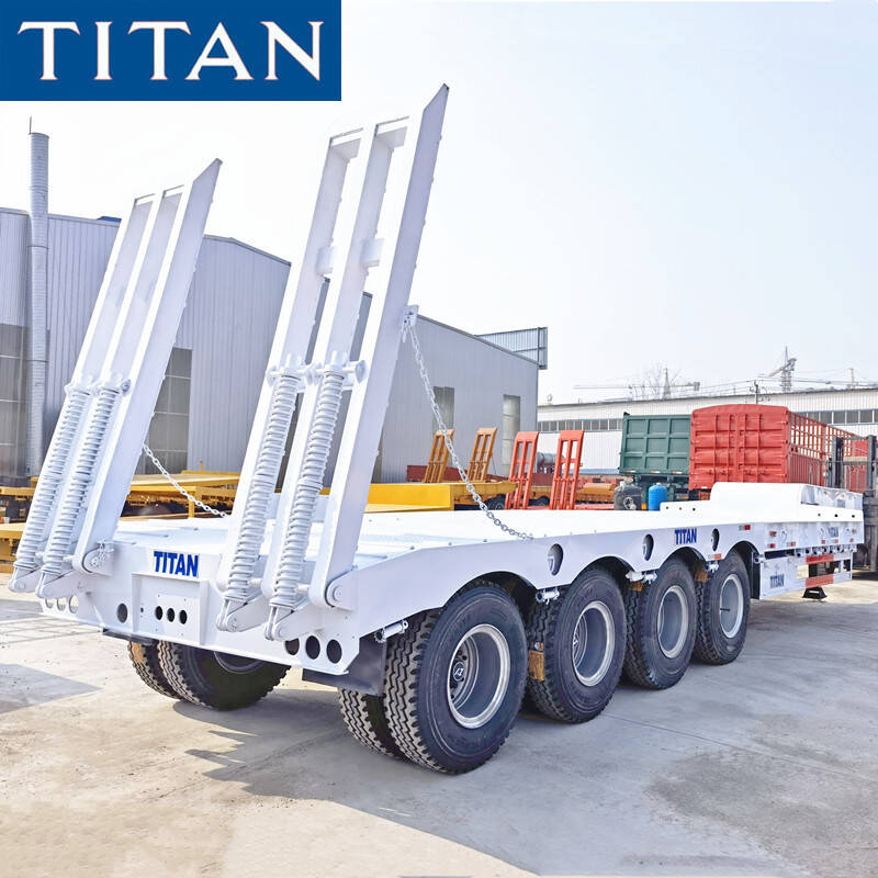 4 Axle Low Bed Truck Price
