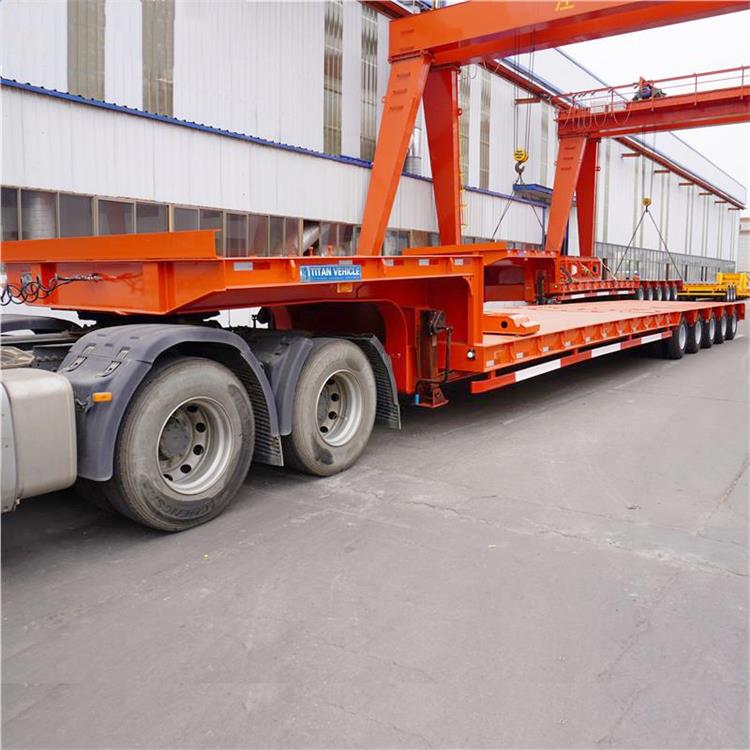Heavy Duty Low Bed Trailer 5 Axle