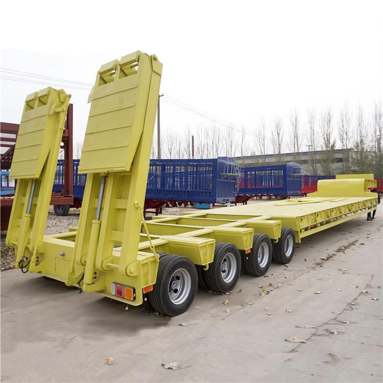 4 Line 8 Axle Low Bed Trailer