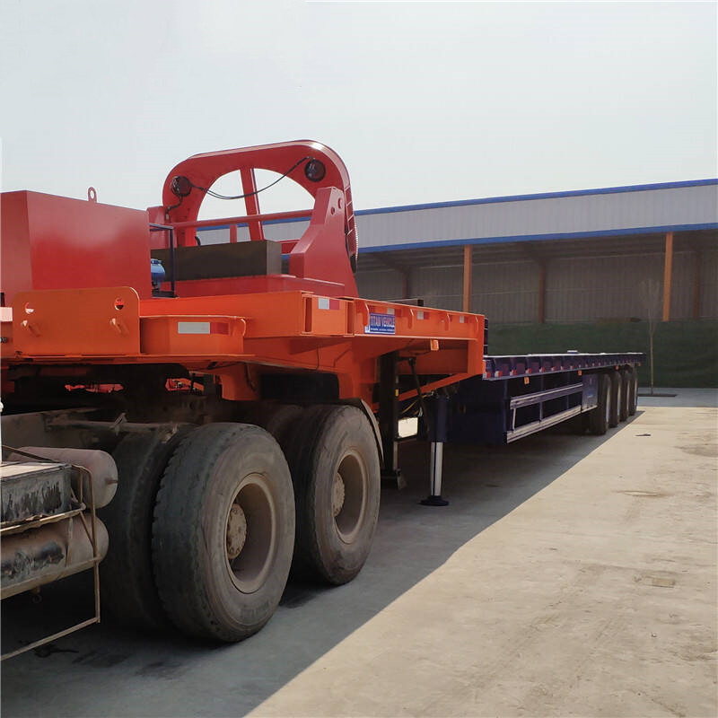 56m Extendable Lowbed Trailer for Sale