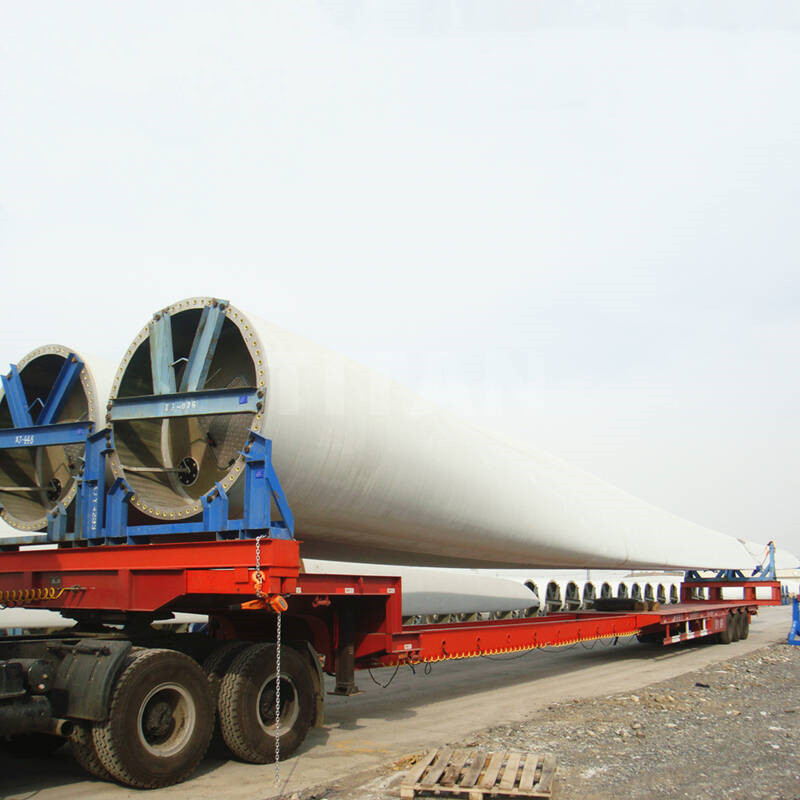 Extendable Trailer for Wind Blade Transport
