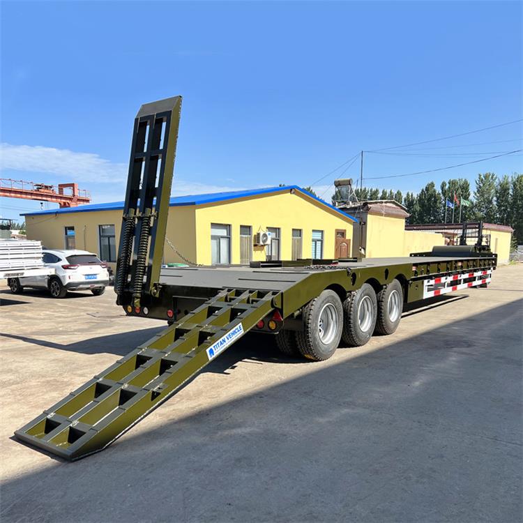 3 Axle Lowbed Trailer