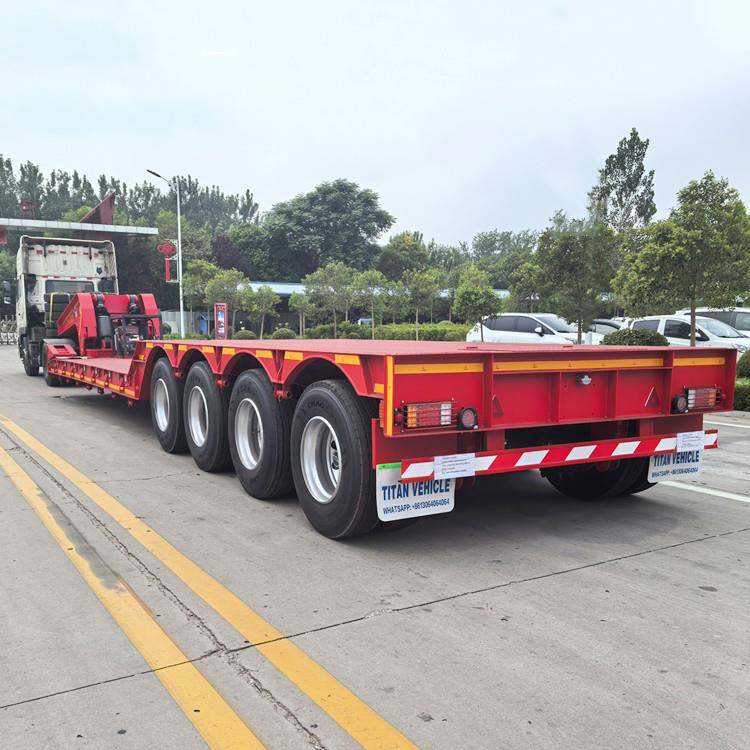 4 Axle 100 Ton Removable Gooseneck
